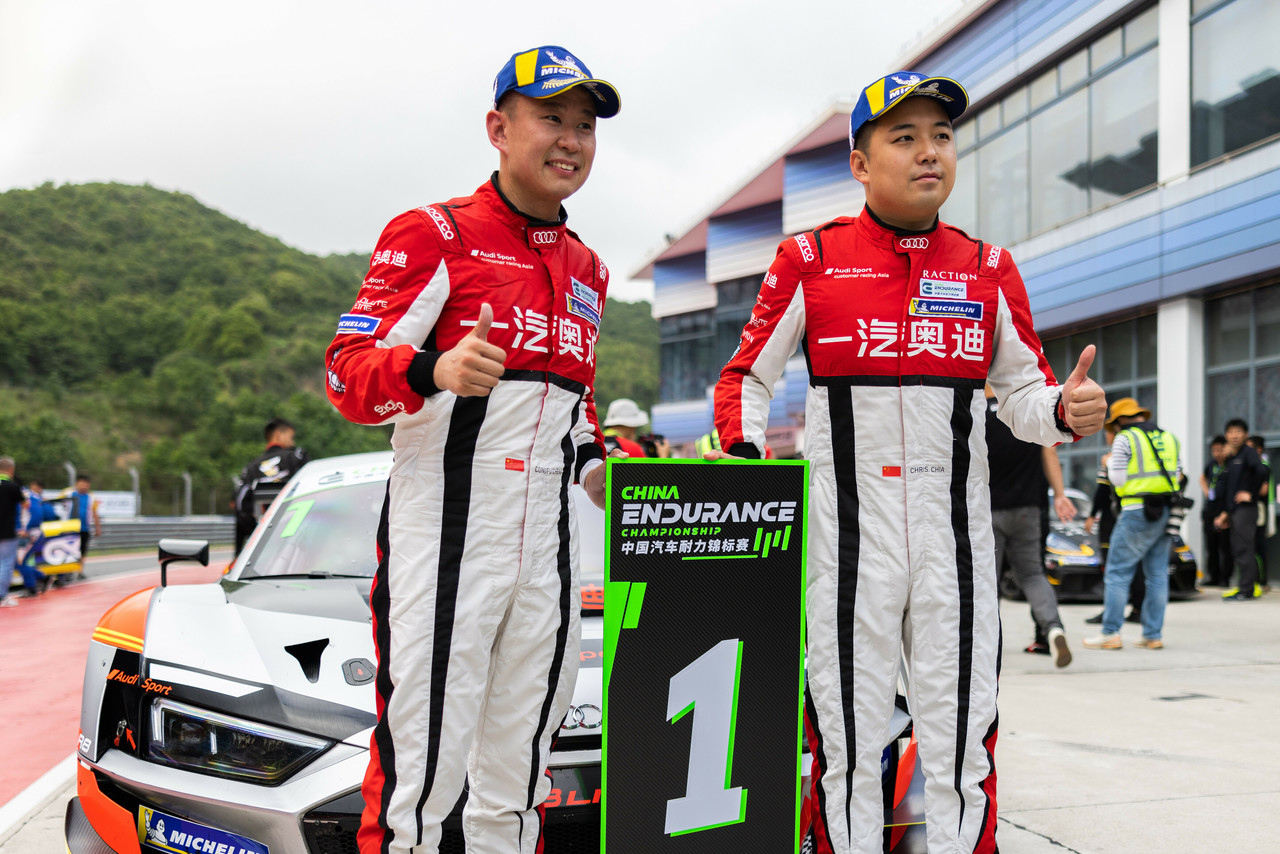Erfolge für den Audi R8 LMS in China und Großbritannien.