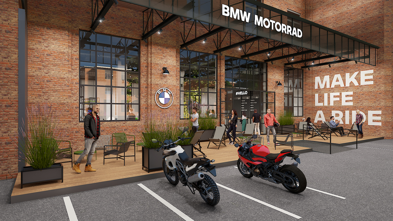 BMW Motorrad präsentiert die BMW Motorrad Welt.