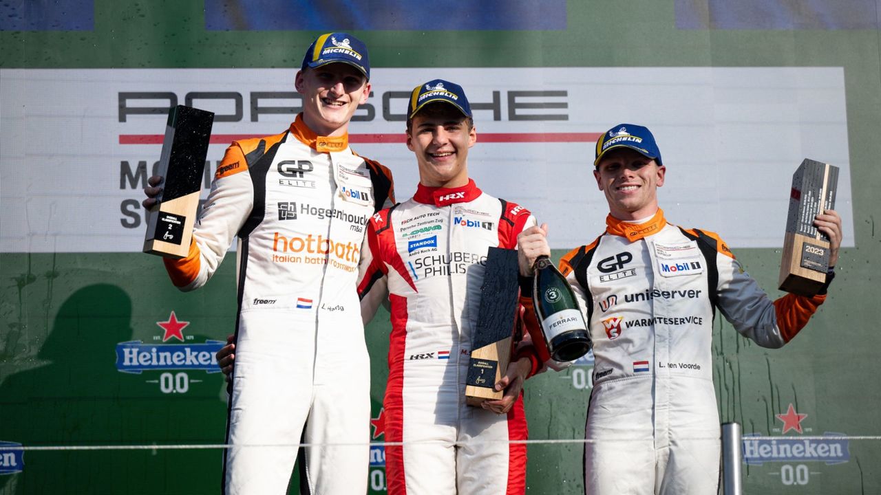 Porsche Mobil 1 Supercup, 6. Lauf | Zandvoort: Morris Schuring gewinnt 100. Supercup-Rennen des Teams Fach Auto Tech.