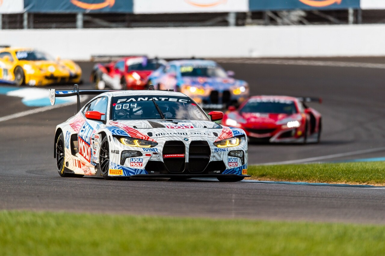 Intercontinental GT Challenge: BMW M Team WRT tritt mit zwei BMW M4 GT3 beim Indianapolis 8 Hour an.