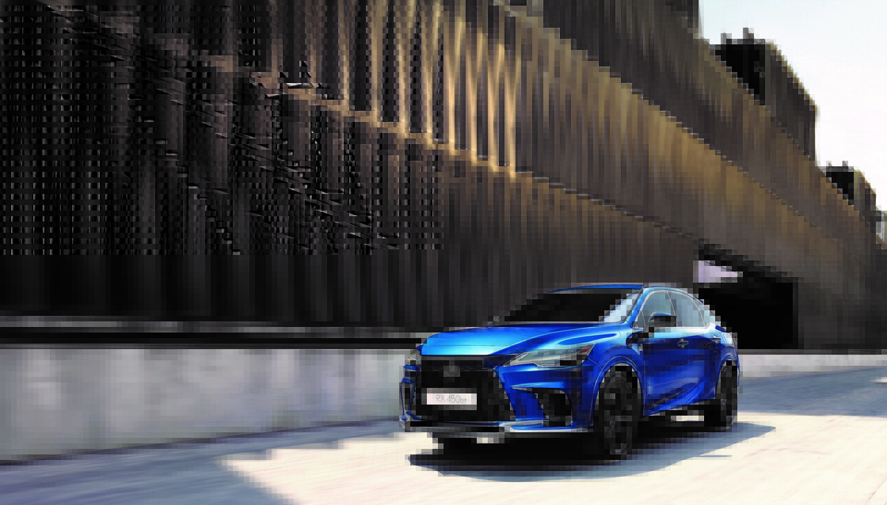 Lexus RX startet im F SPORT Design.