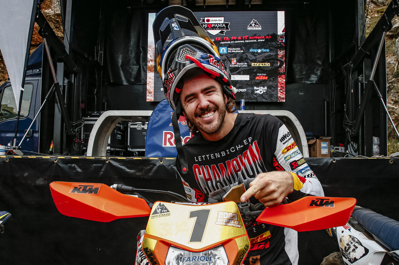 MANUEL LETTENBICHLER GEWINNT 2023 FIM HARD ENDURO WELTMEISTERSCHAFT.
