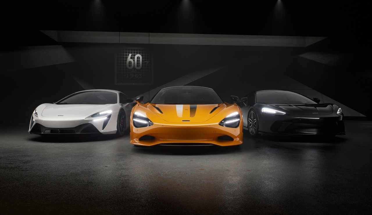 Exklusive Optionen für McLaren-Supercars zum 60. Geburtstag geben Kunden die Möglichkeit, ihren neuen McLaren zu personalisieren.