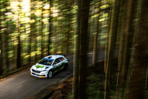 Nikolai Gyazin WRC2 Japan Andres mikkelsen Skoda Fabia Rallye Video.jpg