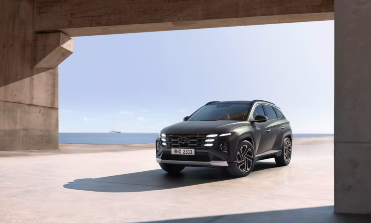 Hyundai TUCSON Facelift: Erste Bilder zeigen Design.