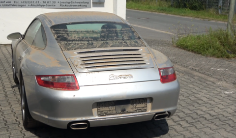 porsche 997 carrera hochwasserschaden - crash car - classic car - porsche ankauf - porsche restauration.PNG