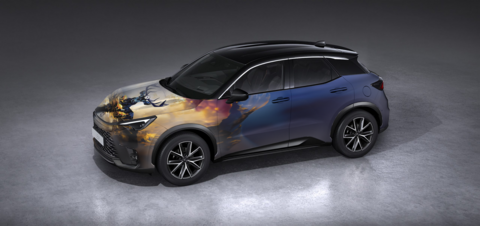 Maximilian Leinfelder gewinnt bei Lexus LBX Art Events.