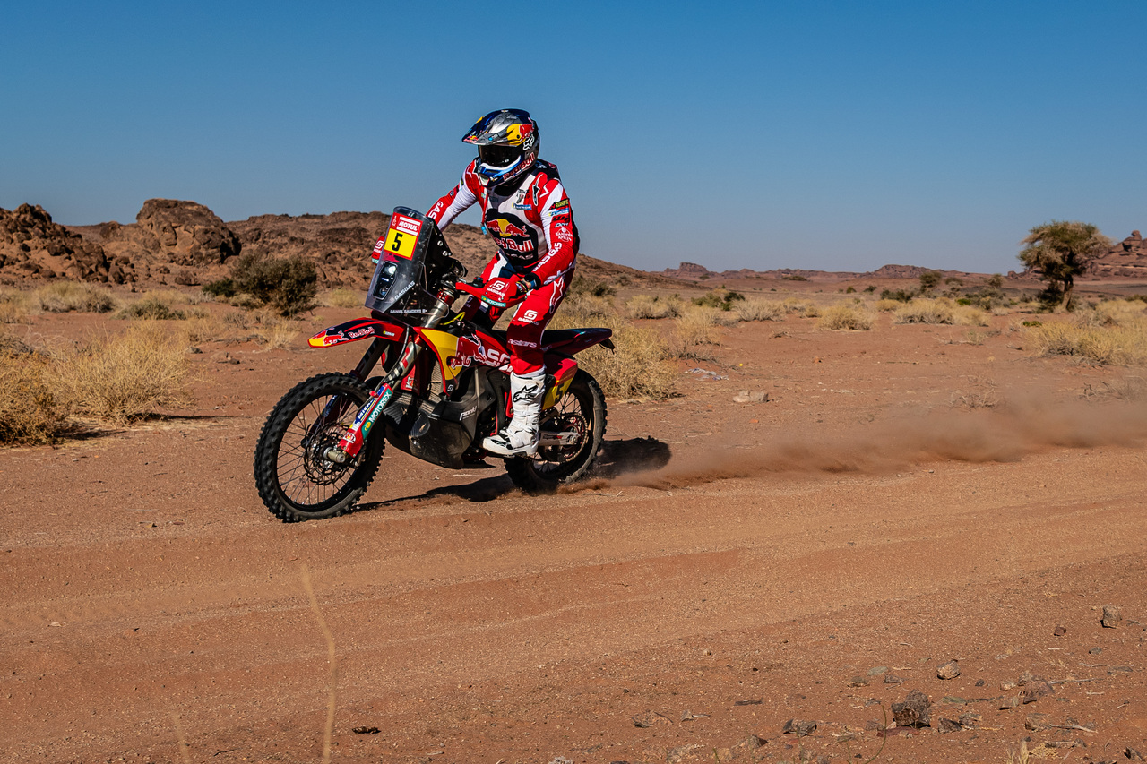Rallye Dakar 2024 | Stage 11, Tag 14: GasGas-Pilot Sanders auf Platz 8 auf vorletzter Etappe.