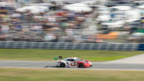 IMSA 2024 Porsche 911 GT3 R, Kellymoss mit Riley (#92), David Brule (USA), Alec Udell (USA), Trent Hindman (USA), Julien Andlauer (F) Rennen 1, Daytona, 2024,.jpg
