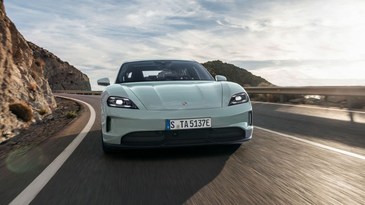 Der neue Porsche Taycan: in fast jeder Disziplin verbessert.