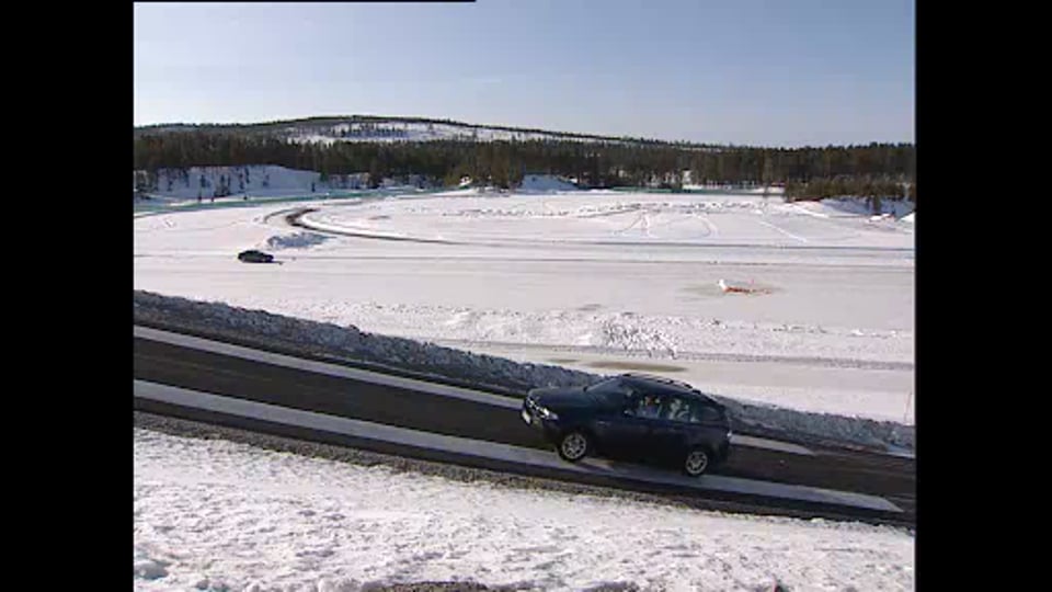 The BMW Arjeplog Test Base. BMW xDrive All-Wheel-Drive System