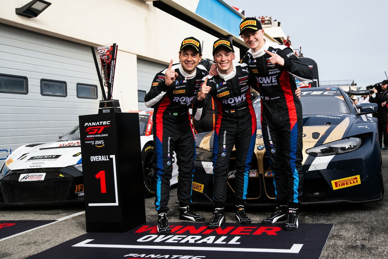 GT World Challenge Europe | Le Castellet: Augusto Farfus, Dan Harper und Max Hesse gewinnen Saisonauftakt.