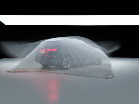 Audi präsentiert neue vollelektrische Modelle auf der Auto China.