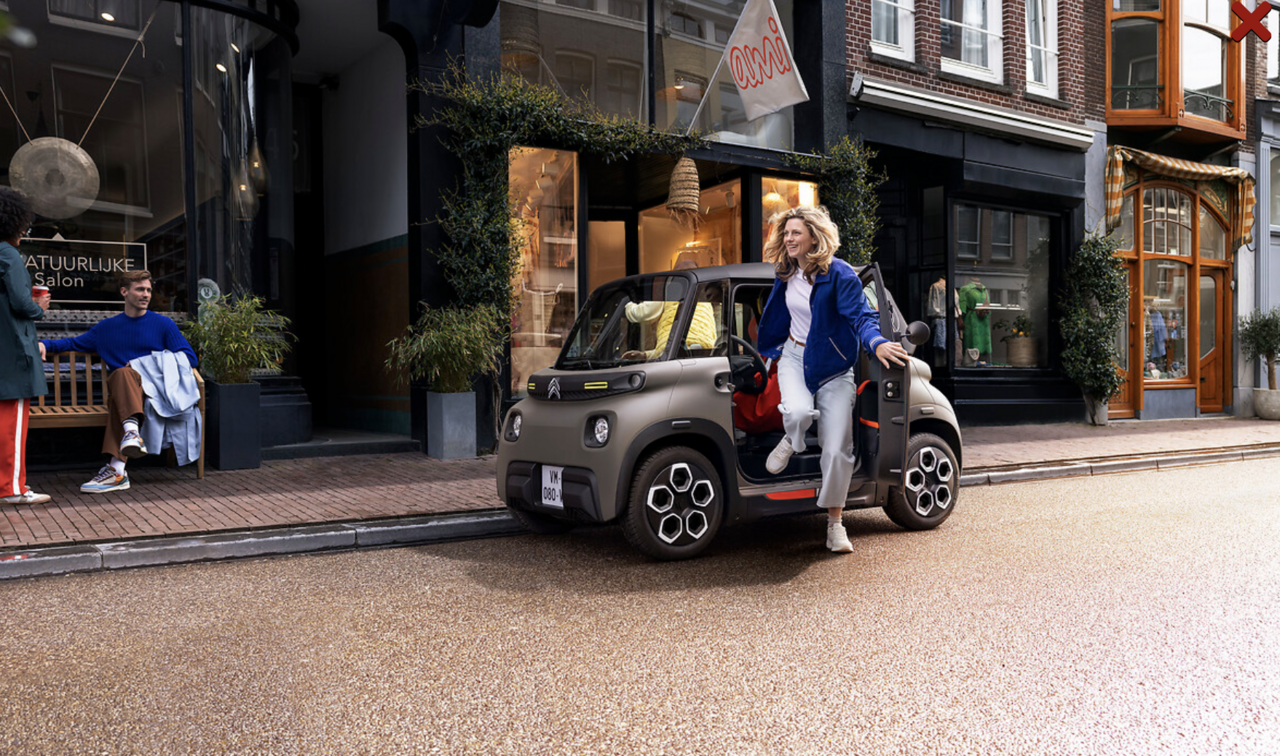 Mobilität ab 39 Euro im Monat – der elektrische Cityflitzer Citroen Ami...