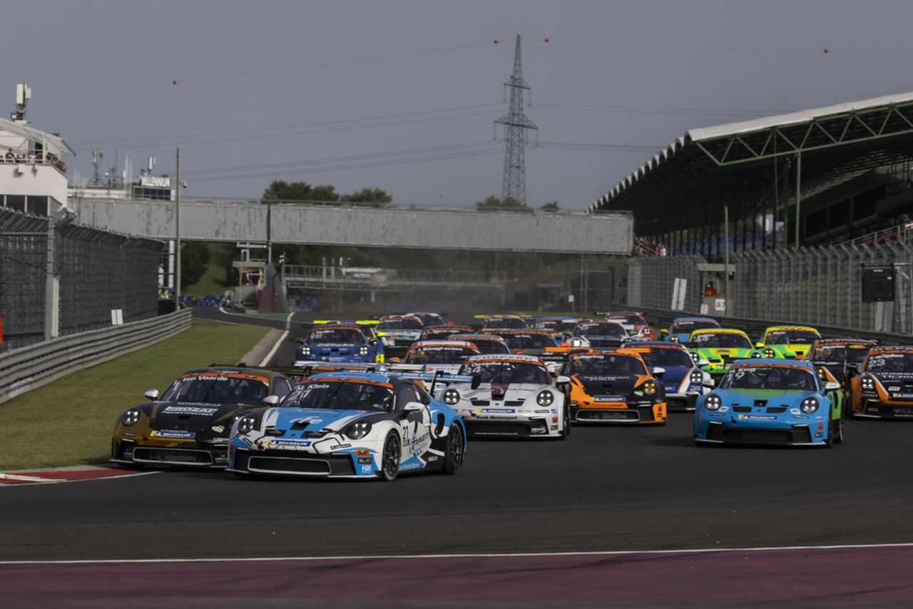 Erster Sieg für Marvin Klein im Porsche Sixt Carrera Cup Deutschland (Lauf 7 | Budapest).