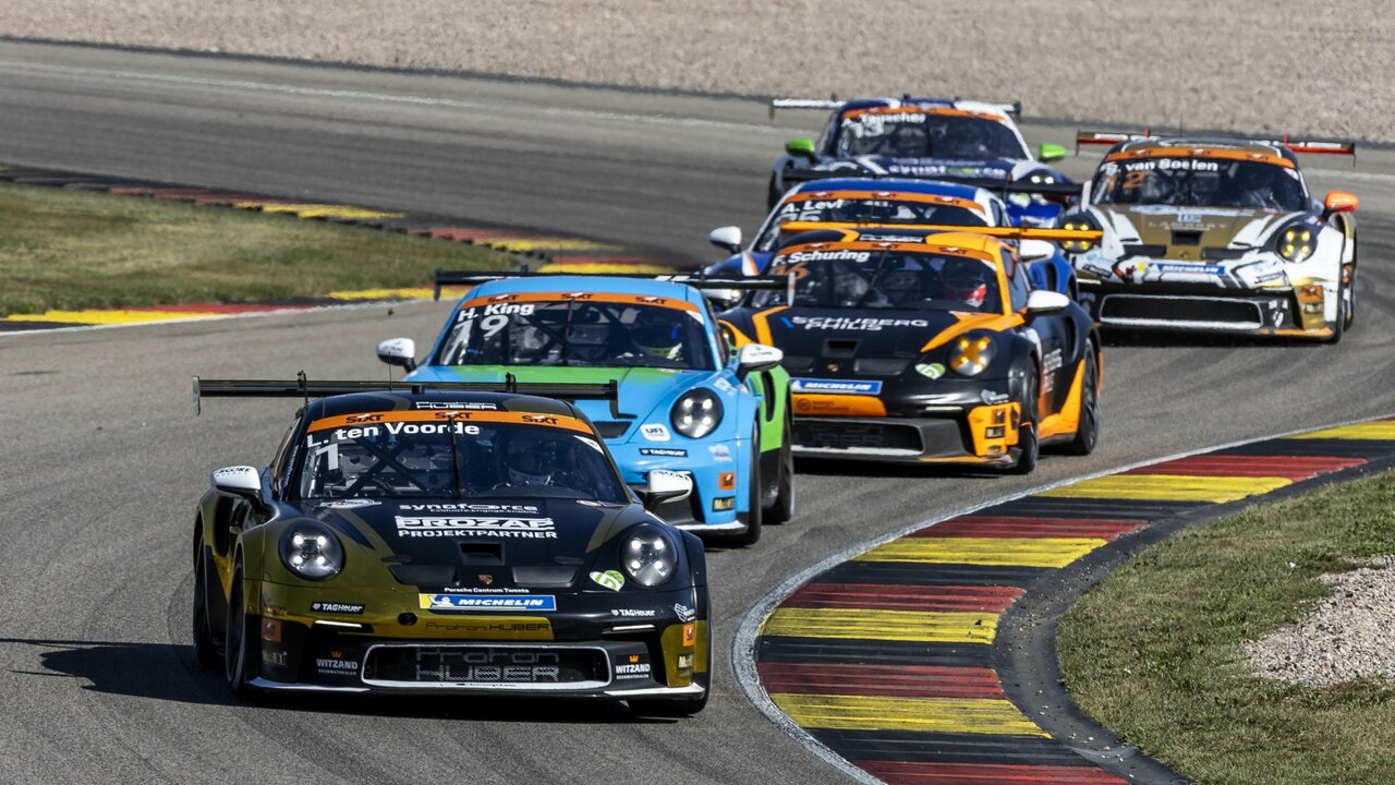 Porsche Carrera Cup 2024 | Red Bull Ring: Larry ten Voorde kann sich vorzeitig seinen vierten Titel sichern.
