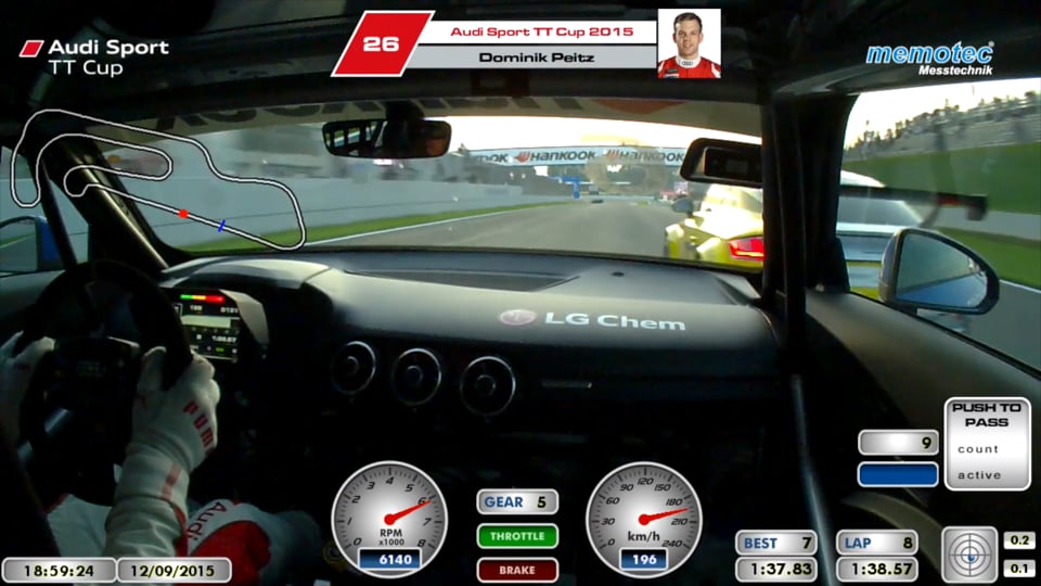 60 Seconds of Audi Sport 78/2015 - TT Cup, Oschersleben, Rennen 1