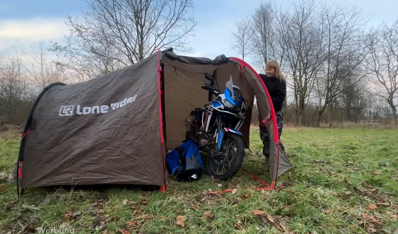 Lone Rider Moto Tent | Erster Eindruck und Aufbau