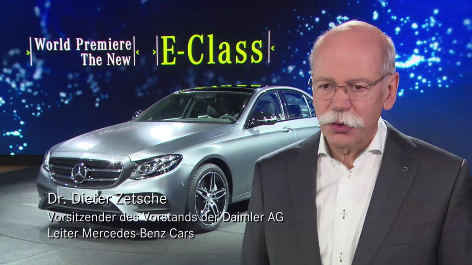 Mercedes-Benz Neujahrsempfang: Weltpremiere - Die neue E-Klasse