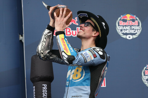 MotoGP 2025. Márquez sichert sich beim Americas GP den zweiten Platz und übernimmt die Führung in der Meisterschaft .