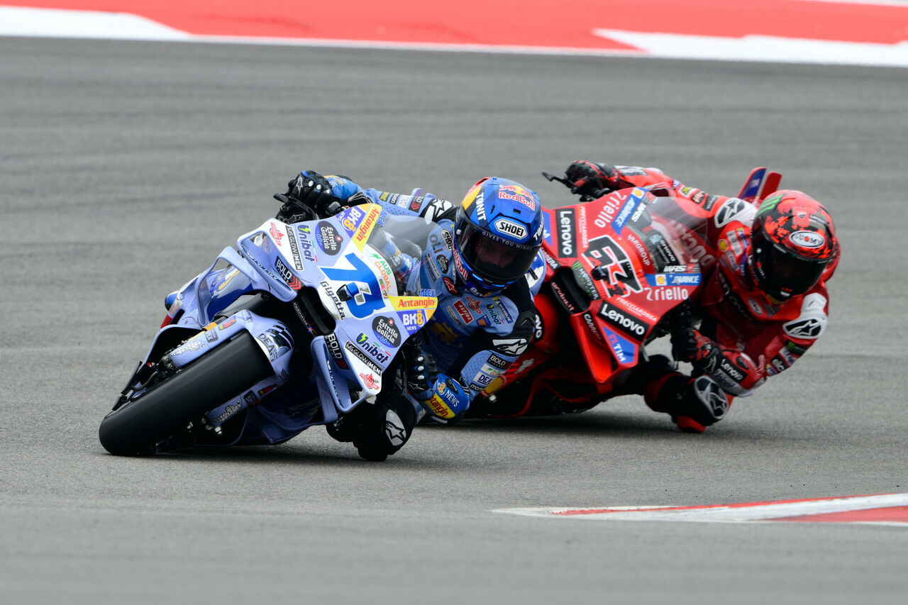 MotoGP 2025. Márquez sichert sich beim Americas GP den zweiten Platz und übernimmt die Führung in der Meisterschaft .