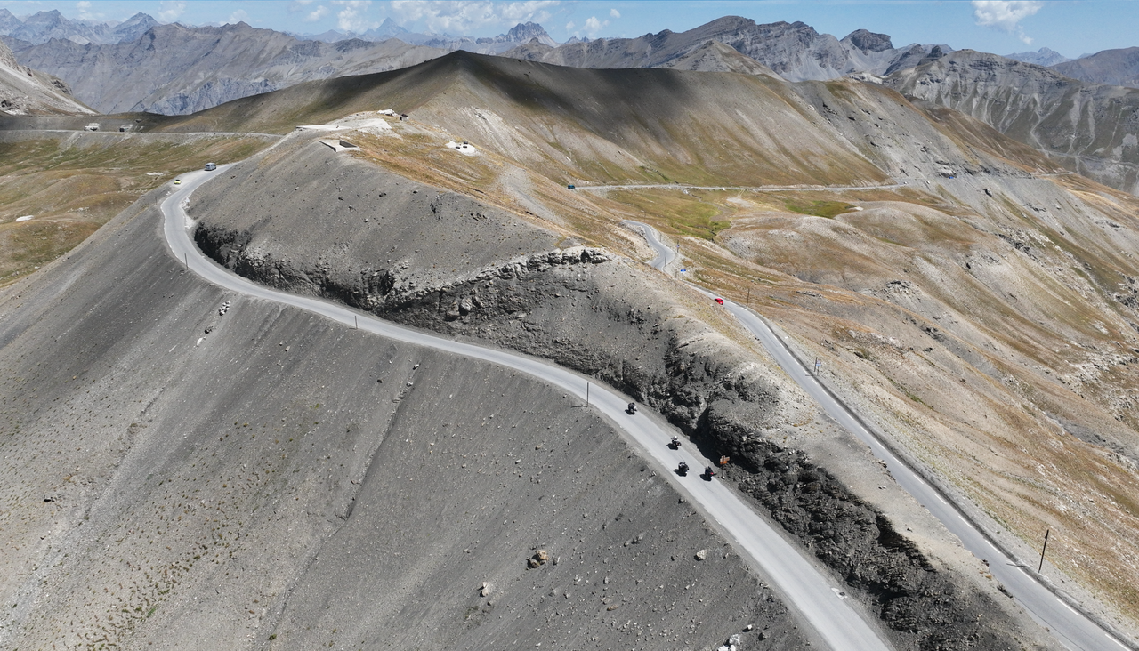 The Cime de la Bonette: 2,802 metres high!