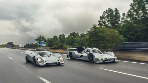 Rennstrecke Straßenversion Le Mans Porsche 963 RSP, 917 „Kurzheck“-Straßenversion, Le Mans, 2025.jpg
