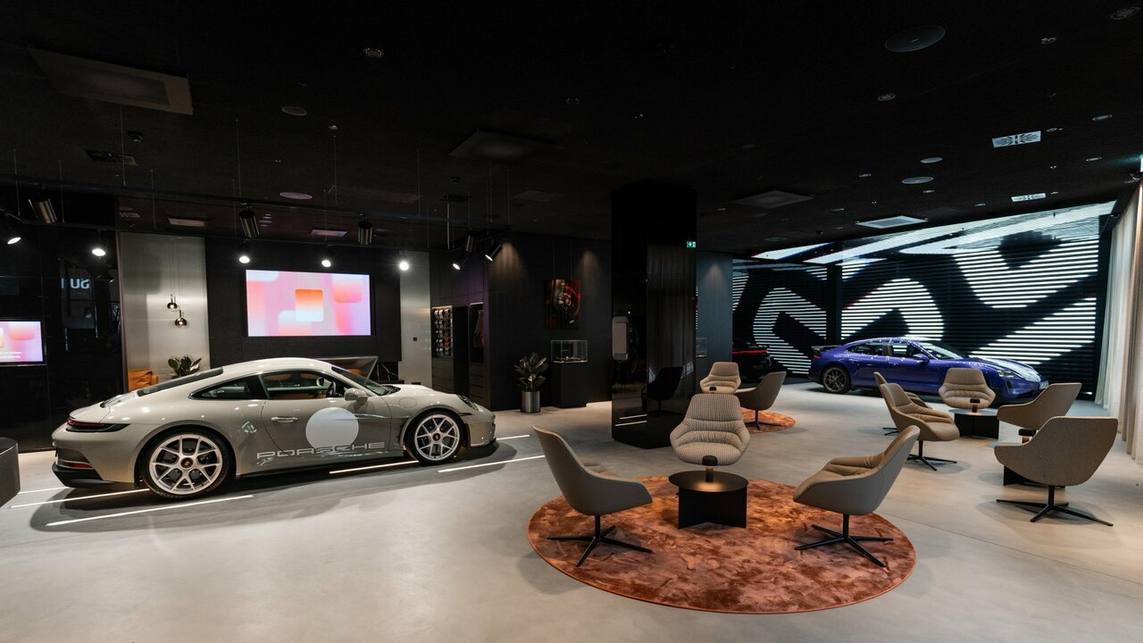 Erstes Porsche Studio in Deutschland eröffnet.