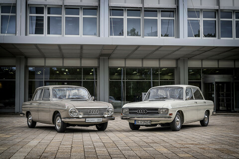 Die vier Ringe erfinden sich vor 60 Jahren neu: mit dem ersten Audi nach dem Zweiten Weltkrieg.