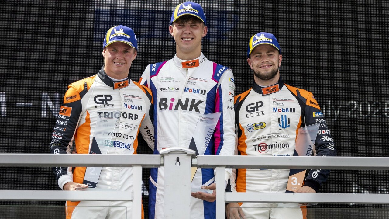Porsche Carrera Cup | Norisring, Rennen 8: Robert de Haan holt sich mit Sieg die Tabellenführung zurück.