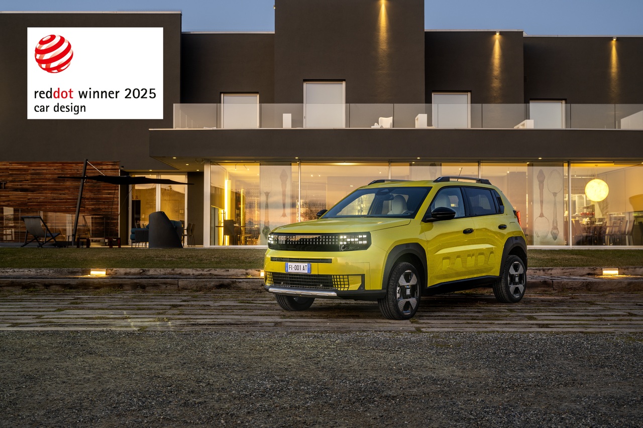 Fiat Grande Panda gewinnt den „Red Dot Award” 2025.