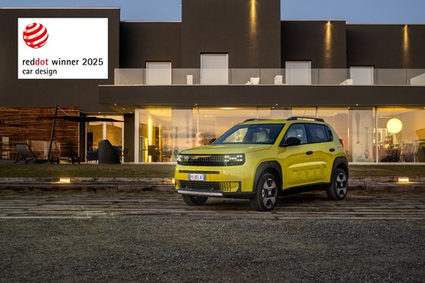 Fiat Grande Panda gewinnt den „Red Dot Award” 2025.