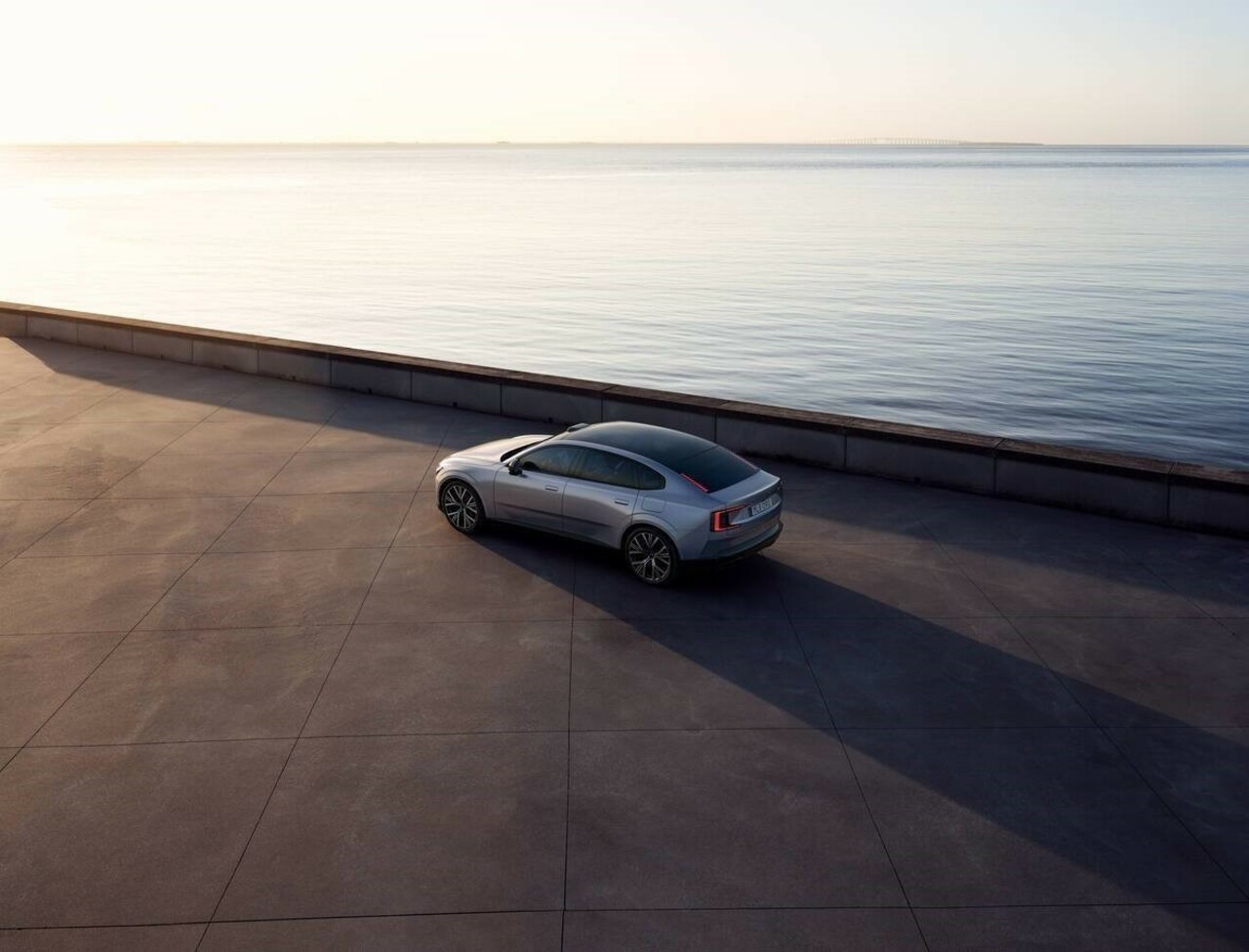 Der neue Volvo ES90: ein großes Elektroauto mit geringem CO2-Fußabdruck.