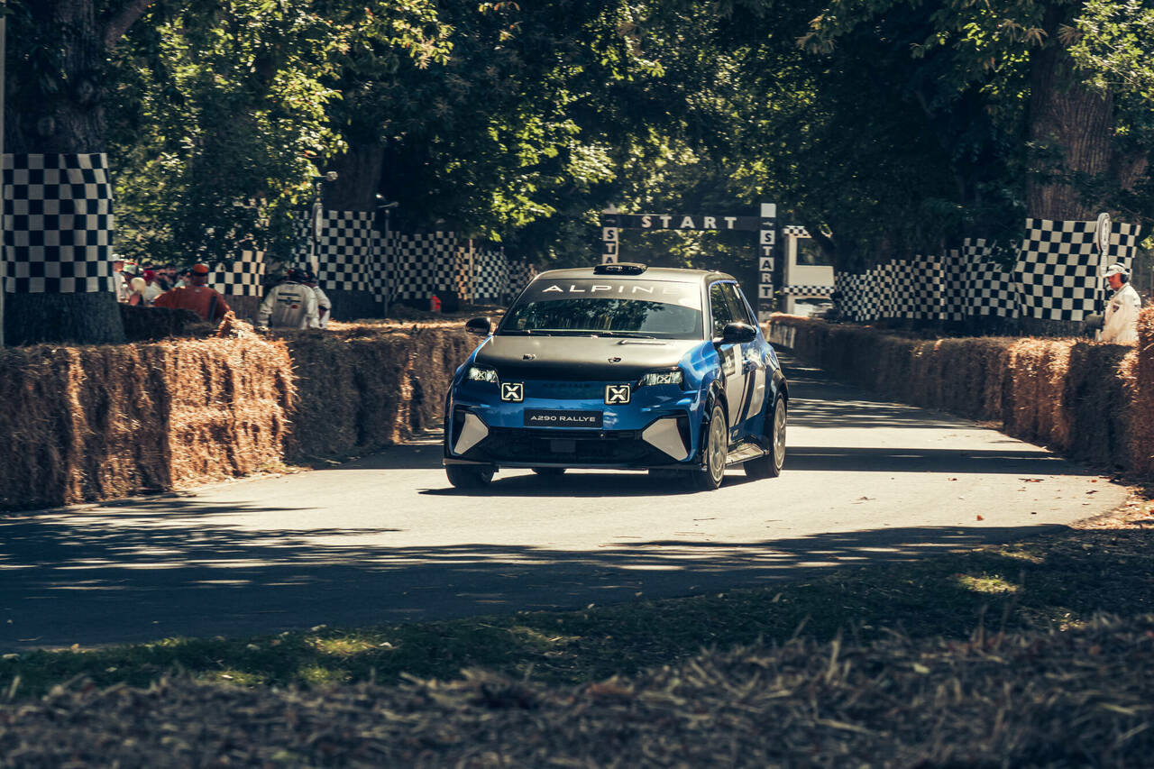 Alpine A110 R Ultime begeistert beim Goodwood Festival of Speed.