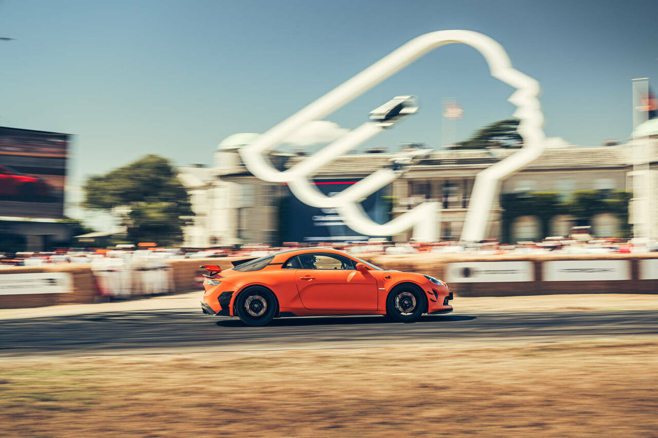 Alpine A110 R Ultime begeistert beim Goodwood Festival of Speed.