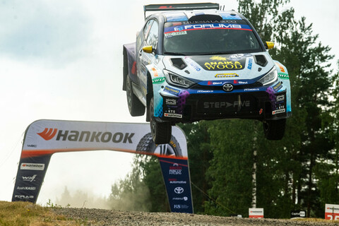 SectonRallye Finland 2025 WRC Freitag WRC 2 Roope Korhonen Roope Korhonen (FIN) Anssi Viinikka.jpg