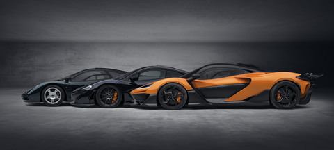 Der McLaren W1 und der neue McLaren 750S Le Mans feiern ihre Amerika-Premiere.