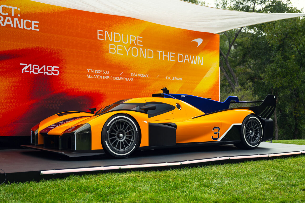 McLaren Project: Endurance präsentiert Lackierung in Anlehnung an die Triple Crown.