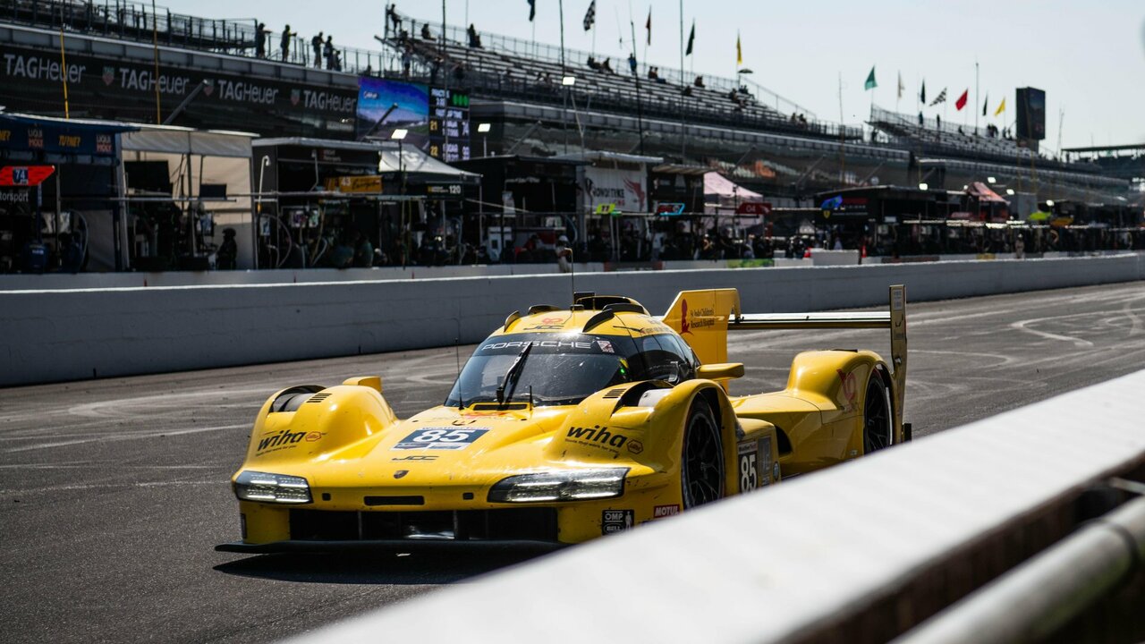 IMSA 2025: Bester Porsche 963 startet in Indianapolis aus der dritten Reihe.
