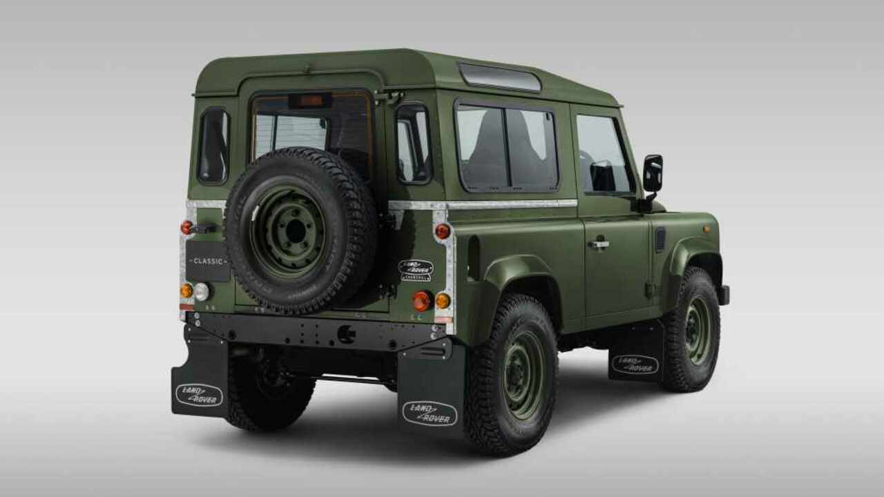 LIMITIERTE EDITION CLASSIC DEFENDER V8: INSPIRIERT VON WINSTON CHURCHILL’S LAND ROVER.