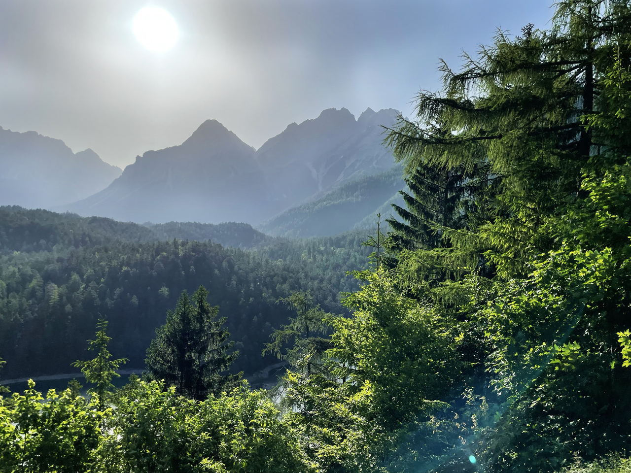 The Fernpass – A picturesque transit route through the eastern Tyrolean Alps