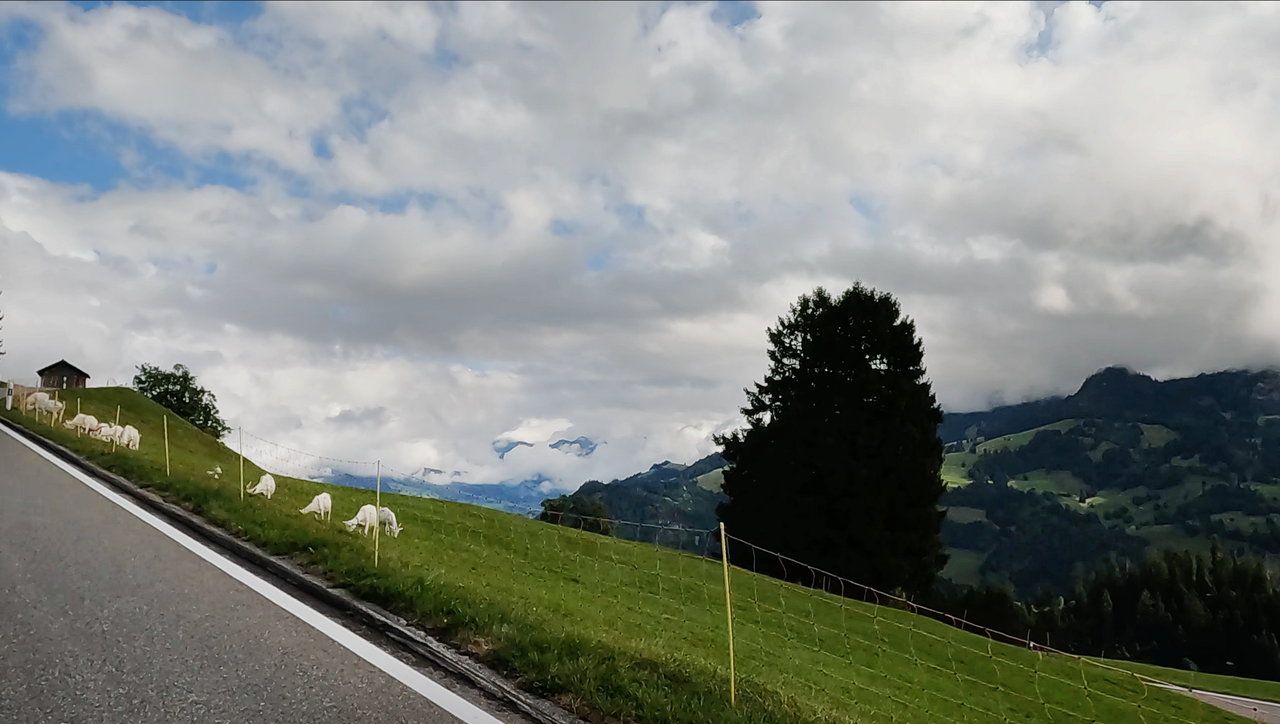 Der Jaunpass – 14 Kehren verbinden die Kantone Bern und Freiburg.