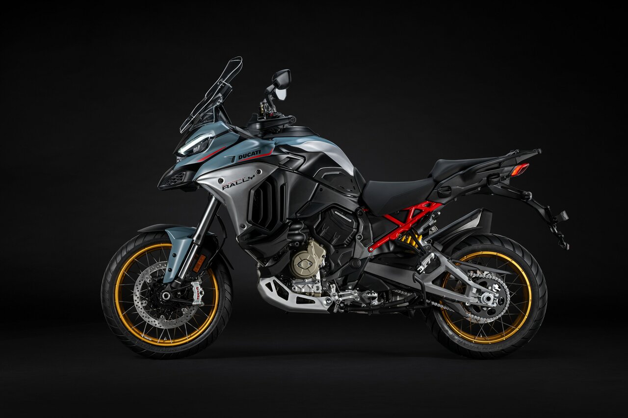 Die Ducati Multistrada V4 Rally, Modelljahr 2026 – ein Motorrad für grenzenlose Entdeckungsreisen..