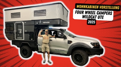  Four Wheel Campers Wildcat UTE Wohnkabine - 2025 und Ford Ranger Flabed Flachpritsche Pickup - 2016.png