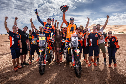 DANIEL SANDERS WIRD ZWEITER BEI DER RALLYE DU MAROC, EDGAR CANET GEWINNT DEN RALLY2 WORLD CUP.