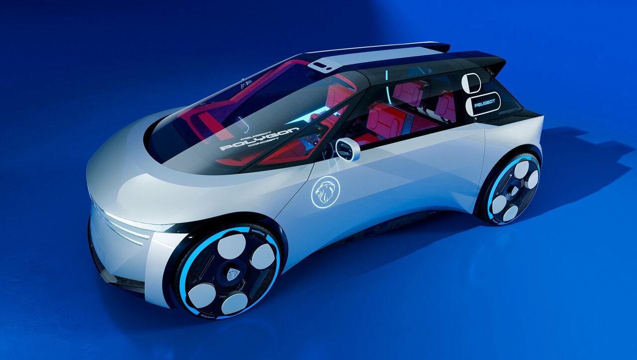 PEUGEOT Polygon Concept: PEUGEOT enthüllt erste Impression.