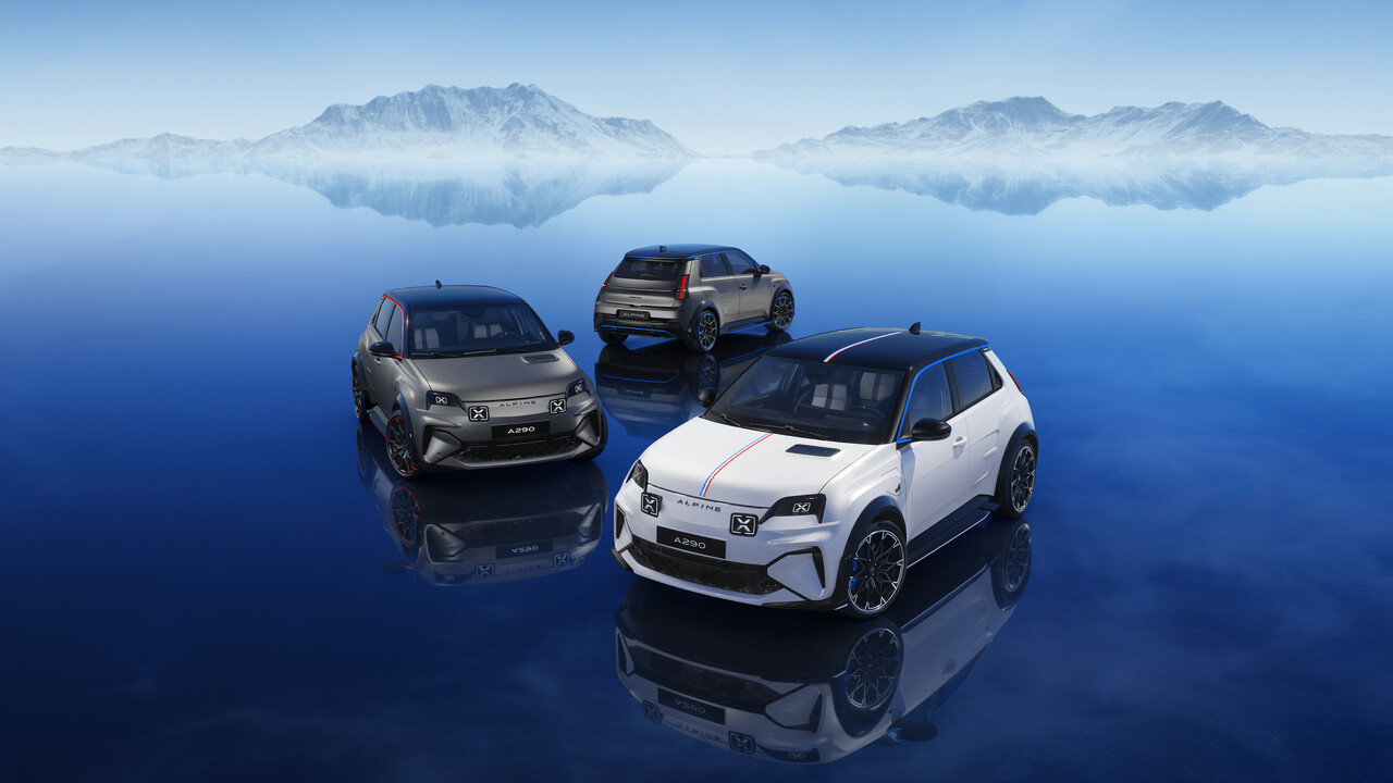 Neue Atelier Alpine Optionen für die A290.