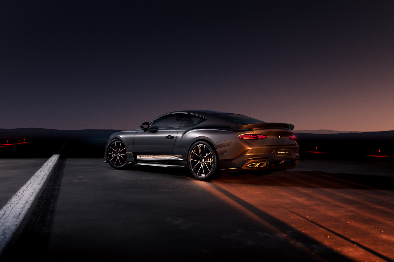 Supersports: der fahrerorientierteste Bentley aller Zeiten.