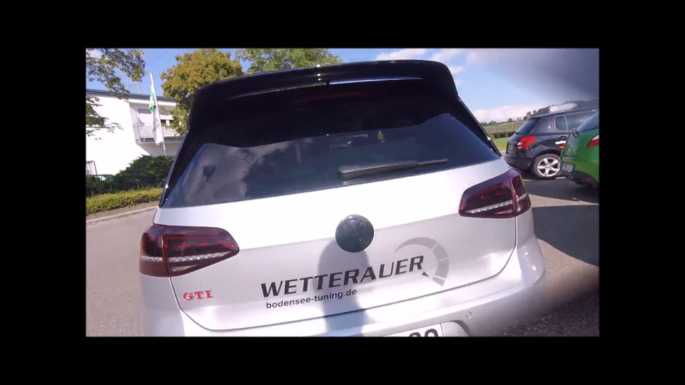 Wetterauer Performance Golf 7 GTI Auspuff