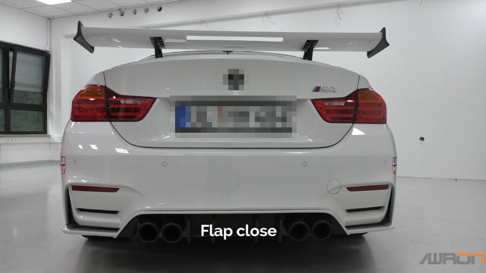 BMW M4 With Exhaust Flap Control - Awron